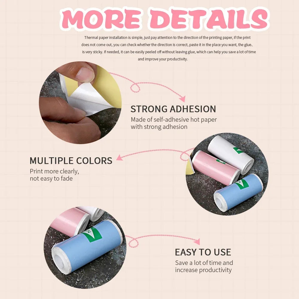 White Thermal Paper Rolls