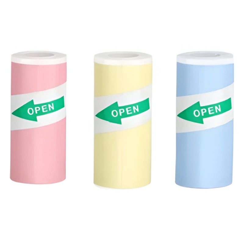 3-Color Thermal Paper Rolls