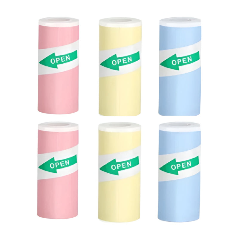 3-Color Thermal Paper Rolls