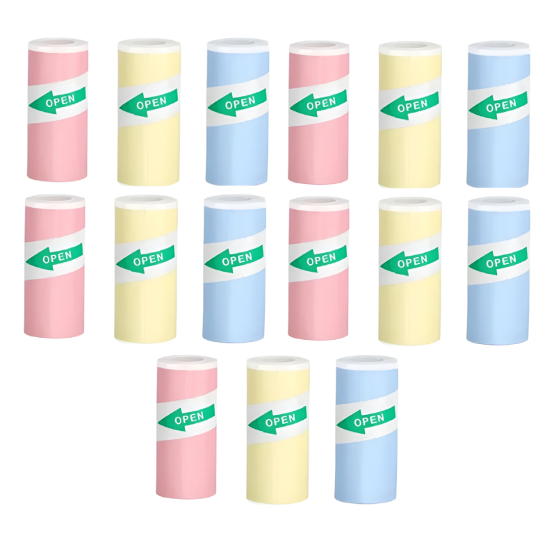 3-Color Thermal Paper Rolls